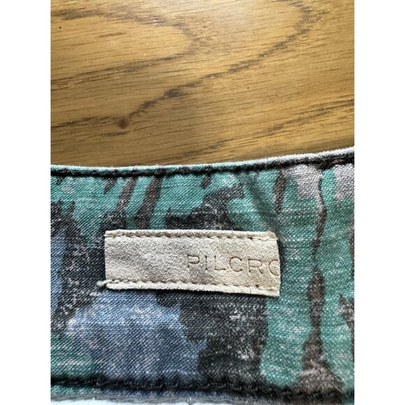 Pilcro Anthropologie Women Pants Colorful Size 27 The Wanderer Cotton Blend - Picture 3 of 14